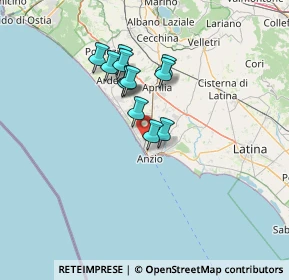 Mappa 3, 00042 Anzio RM, Italia (11.1075)