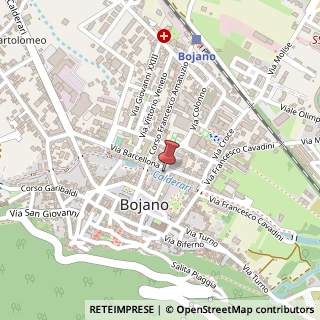 Mappa Via Fiumicello, 35, 86021 Bojano, Campobasso (Molise)
