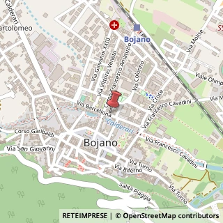 Mappa Via Barcellona, 40, 86021 Bojano, Campobasso (Molise)