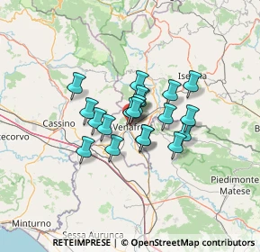 Mappa Via Colonia Giulia, 86079 Venafro IS, Italia (8.999)