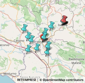 Mappa Via Vittorio Alfieri, 86079 Venafro IS, Italia (12.906)