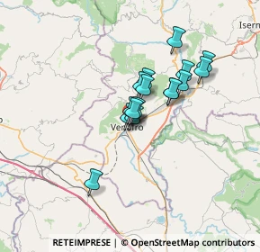 Mappa Via Vittorio Alfieri, 86079 Venafro IS, Italia (5.01313)