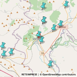 Mappa Centro la Madonnella, 86079 Venafro IS, Italia (5.71833)
