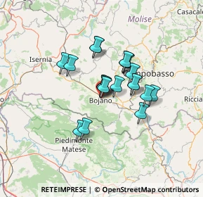 Mappa Via Cavadini, 86021 Bojano CB, Italia (9.893)