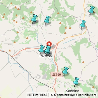 Mappa SR156var, 04015 Priverno LT, Italia (4.83727)