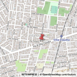 Mappa Via di Villa Claudia, 240B, 00042 Anzio, Roma (Lazio)