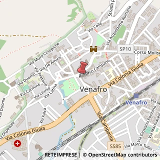 Mappa Corso Campano,  97, 86079 Venafro, Isernia (Molise)