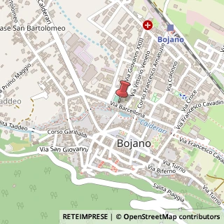 Mappa Corso Francesco Amatuzio, 1, 86021 Bojano, Campobasso (Molise)