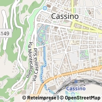 Hartă Cassino