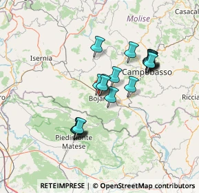 Mappa Via Girolamo Pallotta, 86021 Bojano CB, Italia (12.714)