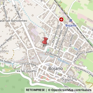 Mappa Via Girolamo Pallotta, 7, 86021 Bojano, Campobasso (Molise)
