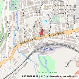 Mappa Viale Bonomi, 89, 03043 Cassino, Frosinone (Lazio)