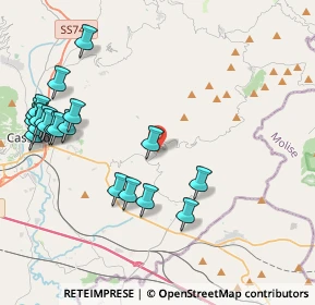 Mappa Località Piternis, 03044 Cervaro FR, Italia (5.2375)