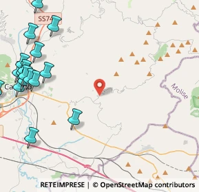 Mappa Località Piternis, 03044 Cervaro FR, Italia (6.75333)