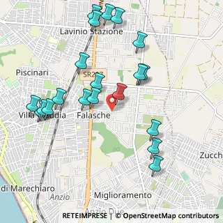 Mappa Via del Cinema, 00042 Anzio RM, Italia (1.175)