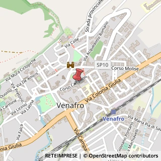 Mappa Corso Campano, 51/F, 86079 Venafro, Isernia (Molise)