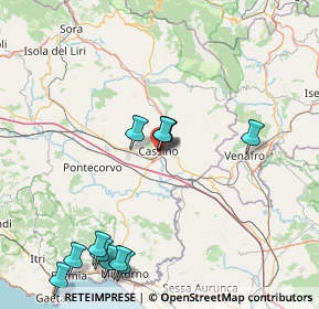 Mappa Via Giuseppe Garibaldi, 03043 Cassino FR, Italia (19.46417)