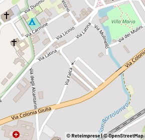 Mappa Via Falca, 86079 Venafro IS, Italia (0.12692)