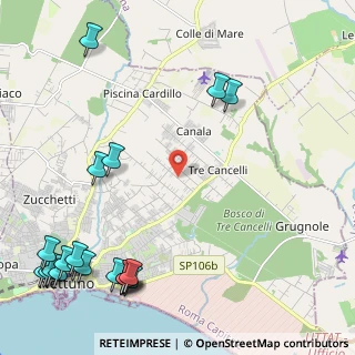 Mappa Via Silvo Spaventa, 00048 Nettuno RM, Italia (3.4845)