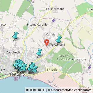 Mappa Via Silvo Spaventa, 00048 Nettuno RM, Italia (3.269)