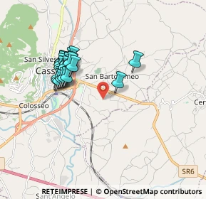 Mappa Via Campo dei Monaci, 03043 Cassino FR, Italia (1.8015)