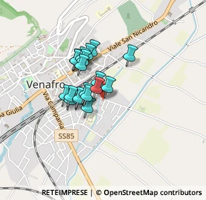 Mappa Via Antonio Mancino, 86079 Venafro IS, Italia (0.307)