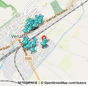 Mappa Via Antonio Mancino, 86079 Venafro IS, Italia (0.406)