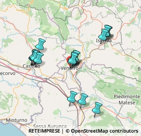 Mappa Via Niccolò Machiavelli, 86079 Venafro IS, Italia (14.4195)