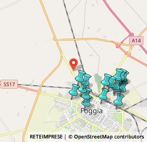 Mappa Km2, 71100 Foggia FG, Italia (2.25765)
