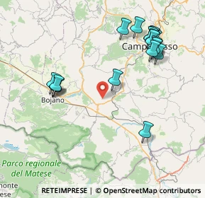 Mappa Contrada S.maria, 86019 Vinchiaturo CB, Italia (9.544)