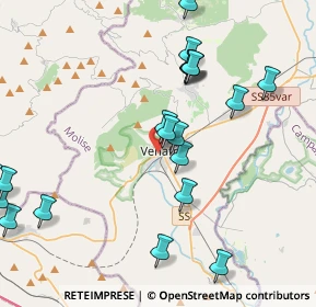 Mappa Via Avonio Giustiniano, 86079 Venafro IS, Italia (5.041)
