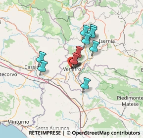 Mappa Via Giustiniano Avonio, 86079 Venafro IS, Italia (9.5175)