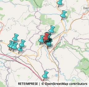 Mappa Via Avonio Giustiniano, 86079 Venafro IS, Italia (6.0545)