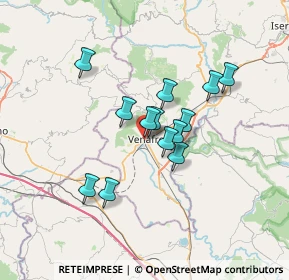 Mappa Via Avonio Giustiniano, 86079 Venafro IS, Italia (5.49769)