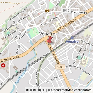 Mappa Corso Campano, 174, 86079 Venafro, Isernia (Molise)