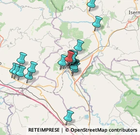 Mappa Via M.Caravaggio, 86079 Venafro IS, Italia (6.1815)