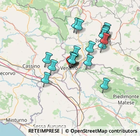 Mappa Via M.Caravaggio, 86079 Venafro IS, Italia (12.251)
