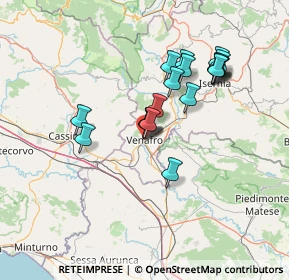 Mappa Via dei Gladiatori, 86079 Venafro IS, Italia (13.08278)