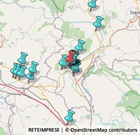 Mappa Via dei Gladiatori, 86079 Venafro IS, Italia (6.0935)