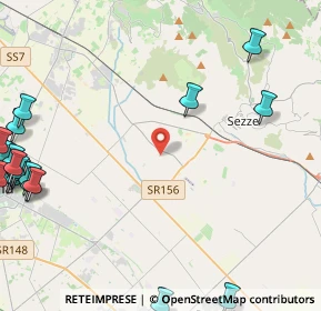 Mappa Via Turricella, 04018 Sezze LT, Italia (7.52684)