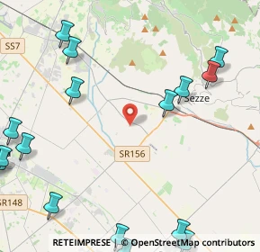 Mappa Via Turricella, 04018 Sezze LT, Italia (6.81875)