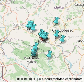 Mappa 1 Bojano, 86021 Bojano CB, Italia (9.8175)
