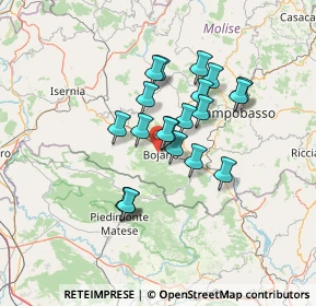 Mappa 1 Bojano, 86021 Bojano CB, Italia (11.045)