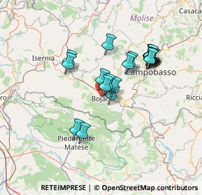 Mappa 1 Bojano, 86021 Bojano CB, Italia (12.6355)