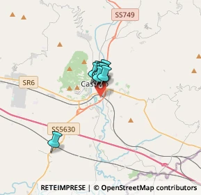 Mappa Via Agnone, 03043 Cassino FR, Italia (1.56182)