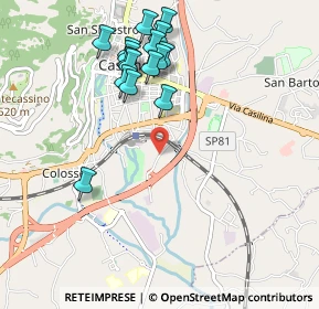 Mappa Via Agnone, 03043 Cassino FR, Italia (1.08875)