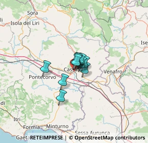 Mappa Via Agnone, 03043 Cassino FR, Italia (5.21273)