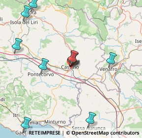 Mappa Via Agnone, 03043 Cassino FR, Italia (17.49091)