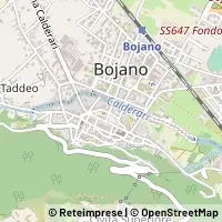 Mapa Bojano