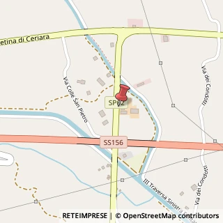 Mappa Via Marittima di Mezzagosto, 75, 04015 Priverno, Latina (Lazio)